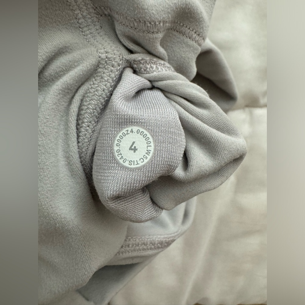 Lululemon Align Pant 28" Chrome light silver full length double lined - Picture 8 of 12